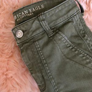 American Eagle High Waisted Leggings/Jeggings Cargo